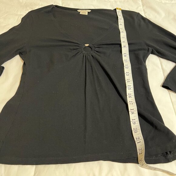 Y2K Michael Kors black half sleeve top (SALE) - Picture 9 of 15